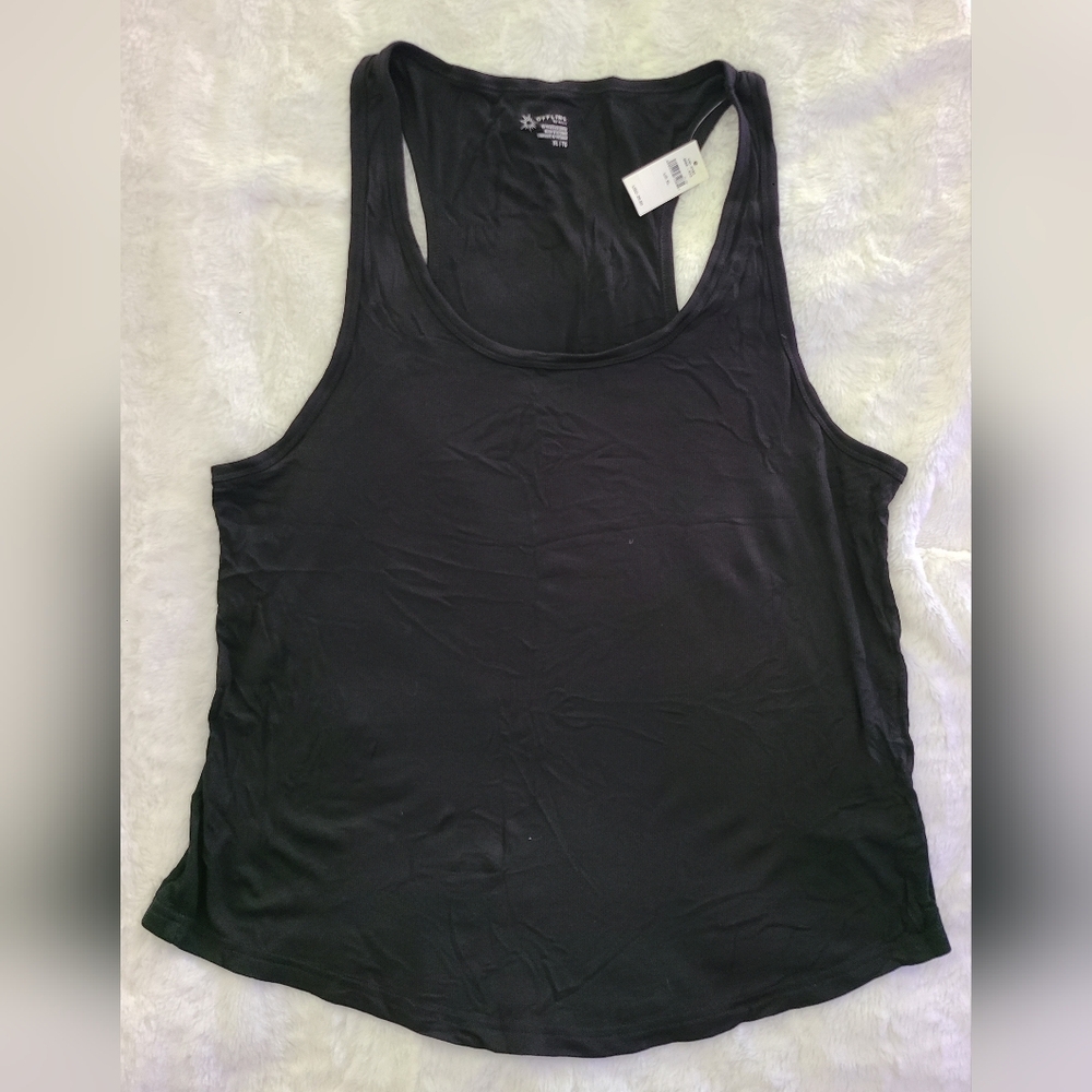 AERIE Racerback tank top. Black size XL